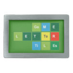 Game
 Letter
 Tiles  Belt Buckles