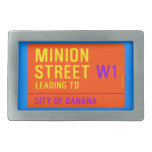 Minion Street  Belt Buckles