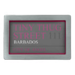 Tiny Thug Street  Belt Buckles