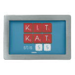 KIT
 KAT
 stis 55  Belt Buckles
