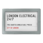 London electrical  24/7    Belt Buckles