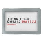 Laurenjade yusuf Jodrell rd  Belt Buckles