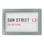 Sun Street   Belt Buckles