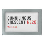 Cunnilingus  crescent  Belt Buckles