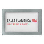 Calle Flamenca  Belt Buckles