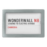 wonderwall  Belt Buckles