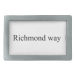 Richmond way  Belt Buckles