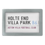HOLTE END VILLA PARK  Belt Buckles