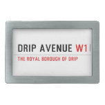 Drip Avenue  Belt Buckles