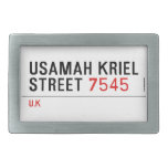 usamah kriel street  Belt Buckles