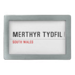 Merthyr Tydfil  Belt Buckles