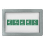 Grammar  Belt Buckles