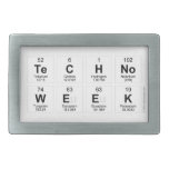 Techno
 Week  Belt Buckles
