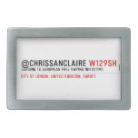 @ChrisSanClaire  Belt Buckles