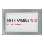 Fifth Avenue  Belt Buckles