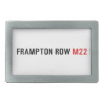 FRAMPTON ROW  Belt Buckles