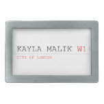 Kayla malik  Belt Buckles