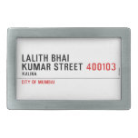 LALITH BHAI KUMAR STREET  Belt Buckles