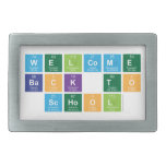 Welcome
 Back to
 School  Belt Buckles