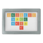 Periodic
 Table
 Write
 r  Belt Buckles