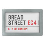 Bread Street  Belt Buckles