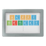 happy
 birthday
   Belt Buckles