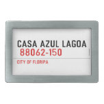 CASA AZUL LAGOA   Belt Buckles