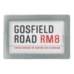Gosfield Road  Belt Buckles