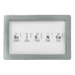 Science  Belt Buckles