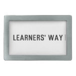 Learners' Way  Belt Buckles