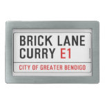 Brick Lane Curry  Belt Buckles