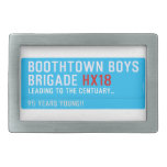 boothtown boys  brigade  Belt Buckles