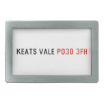 Keats Vale  Belt Buckles