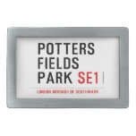 potters fields park  Belt Buckles