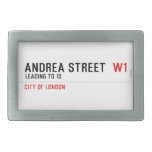 Andrea street   Belt Buckles