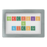 Portfolio 
 in 
 SCIENCE  Belt Buckles