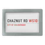 Chaznut rd  Belt Buckles