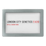 London city genetics  Belt Buckles