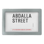 Abdalla  street   Belt Buckles