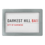 darkest hill  Belt Buckles