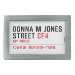 Donna M Jones STREET  Belt Buckles