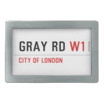 GRAY RD  Belt Buckles