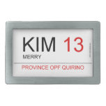 KIM  Belt Buckles