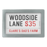 Woodside Lane  Belt Buckles