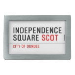 Independence Square  Belt Buckles
