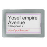 Yosef empire  Avenue   Belt Buckles