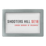 Shooters hill  Belt Buckles