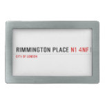 Rimmington Place  Belt Buckles