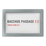 Bacchus Passage  Belt Buckles