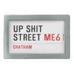 Up Shit Street  Belt Buckles